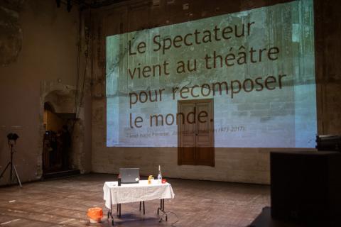 Classe théâtre © Alex Nollet/La Chartreuse