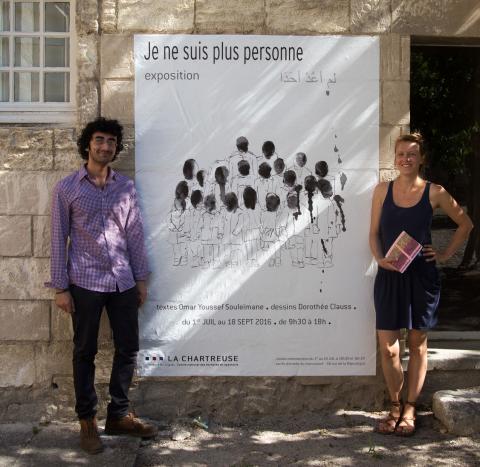 Omar Youssef Souleimane et Dorothée Clauss © Alex Nollet - La Chartreuse