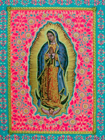 vierge colorée © DR