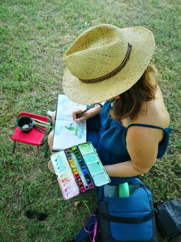 visuel visite dessinée © Mathilde Guillot