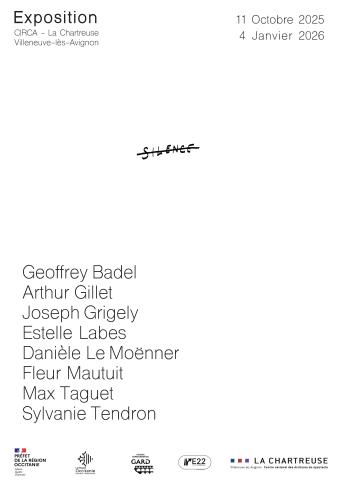 affiche "silence" (barré) affiche "silence" (barré)