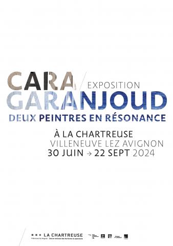 visuel affiche expo Cara/Garanjoud