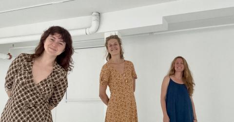 Lauréanne Dumoulin, Pamela Ghislain, Marie Vauzelle © DR Lauréanne Dumoulin, Pamela Ghislain, Marie Vauzelle © DR