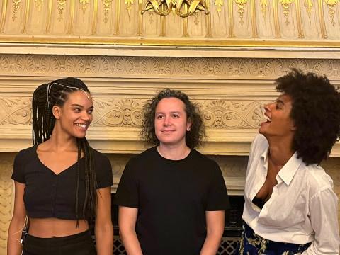 Julie Hega, Sonia Bonny et Labelle © Lucie Berelowitsch