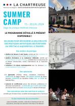 téléchargez le programme du Summer Camp 2024